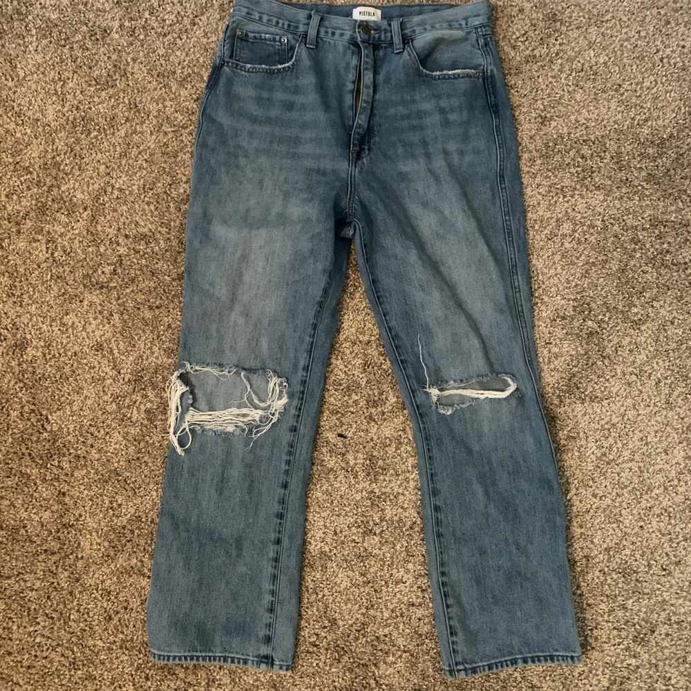 EDEN HIGH RISE MOM STRAIGHT - BITE in size 30